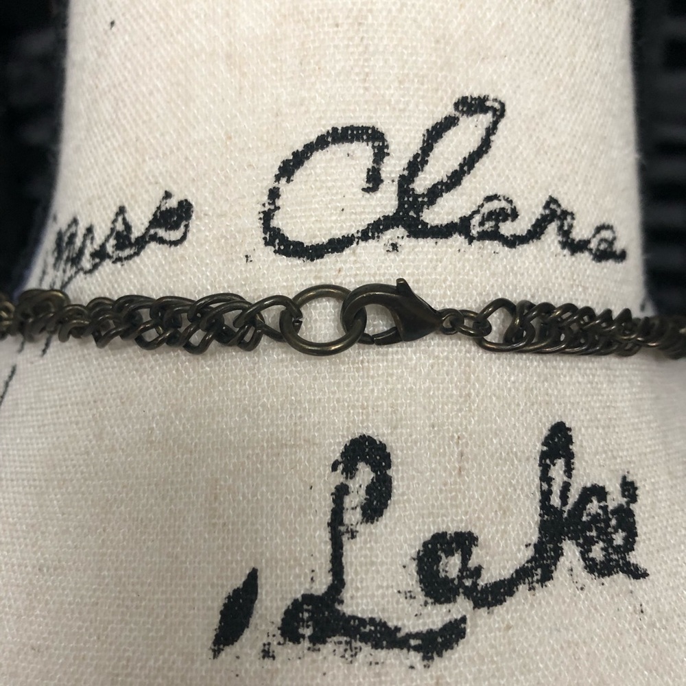 Turquoise Gemstone Statement Necklace - image 3